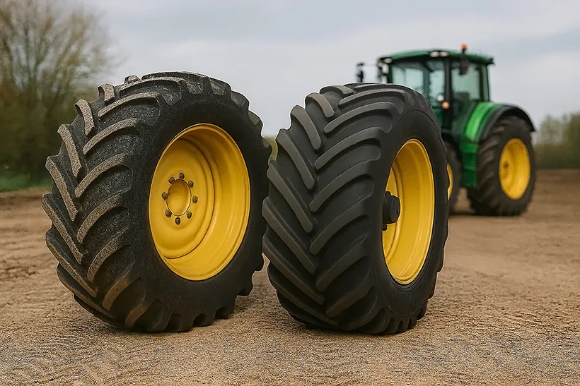 Radial or bias tires for an agricultural tractor?
