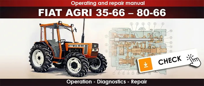 Fiat Agri 35-66 - 80-66 Operating and repair manual banner